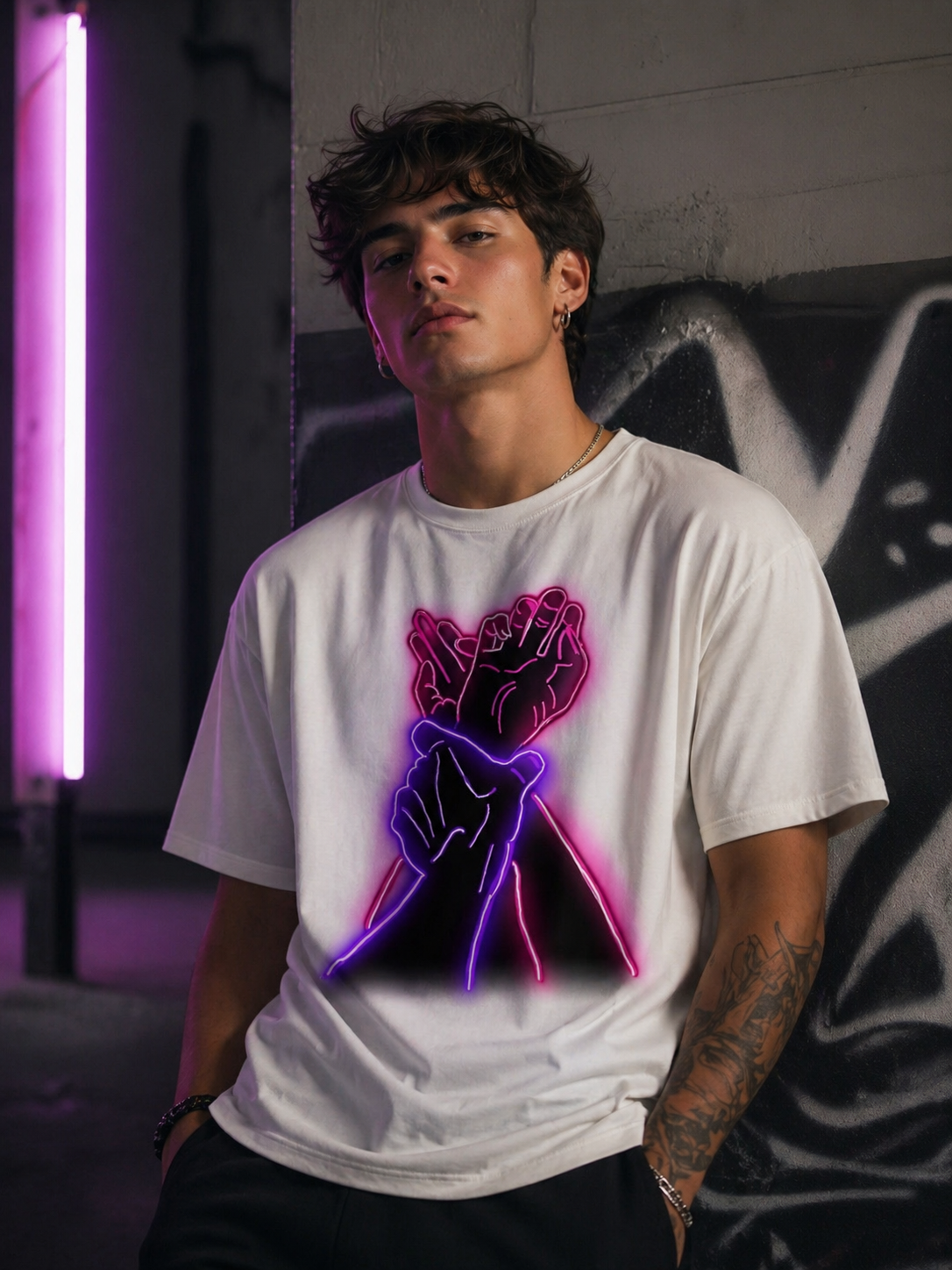 Neon Hold Graphic Tee