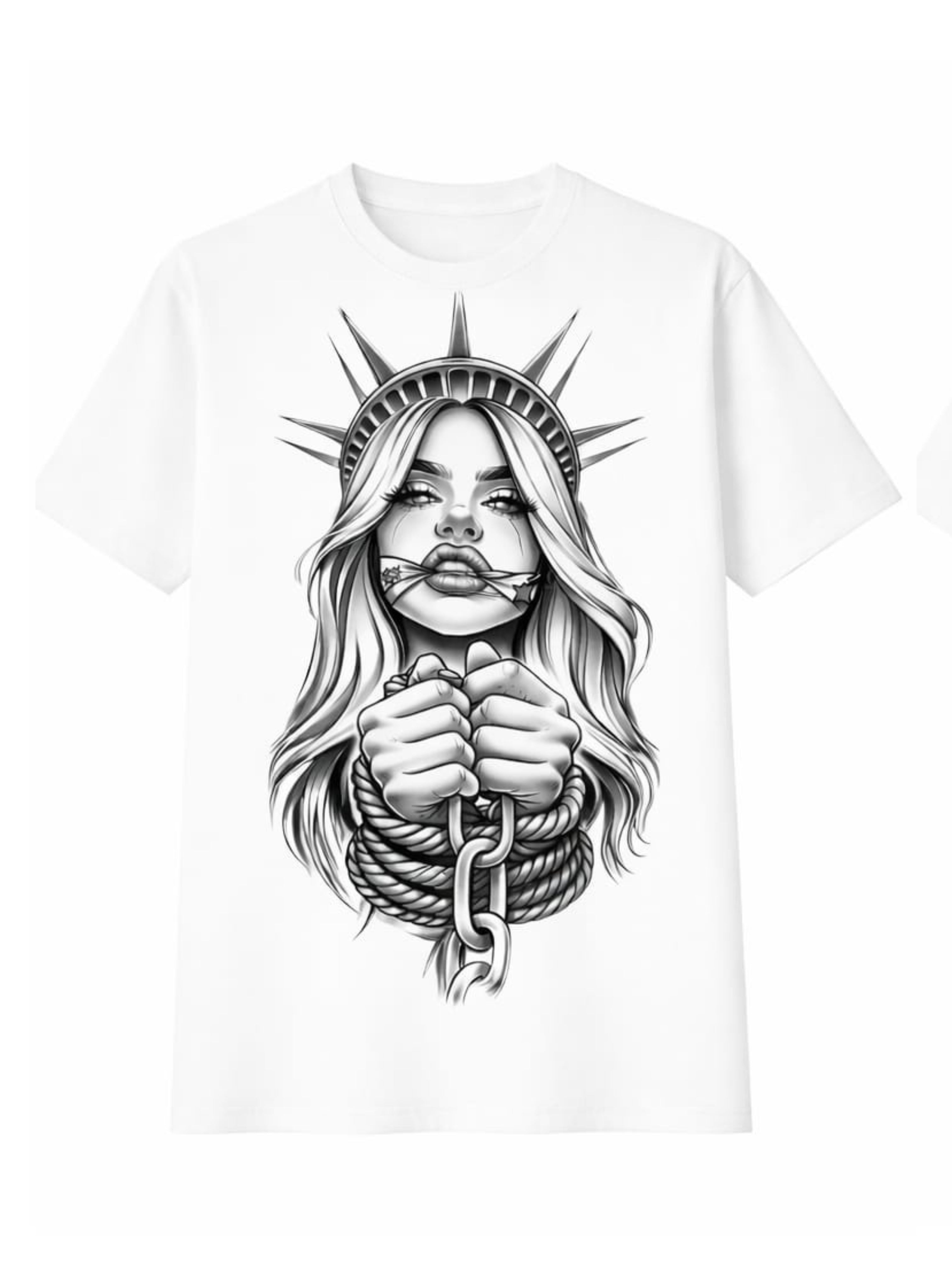 Chained Lady Graphic Tee