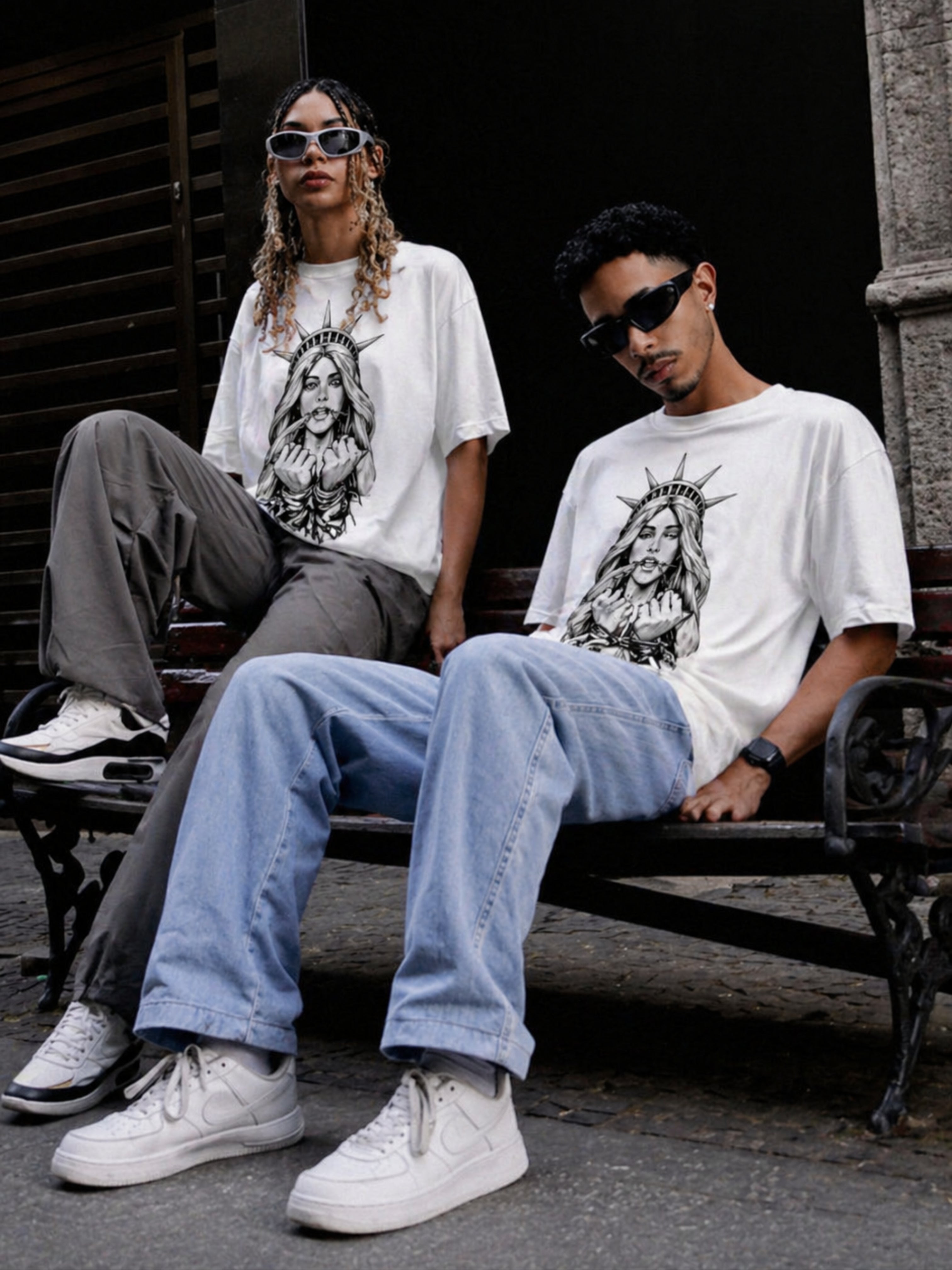 Chained Lady Graphic Tee