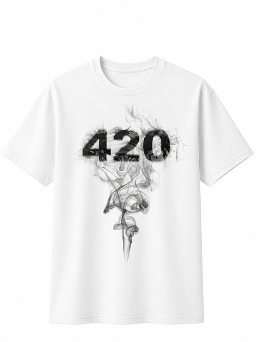 420 Smoke Graphic T-Shirt