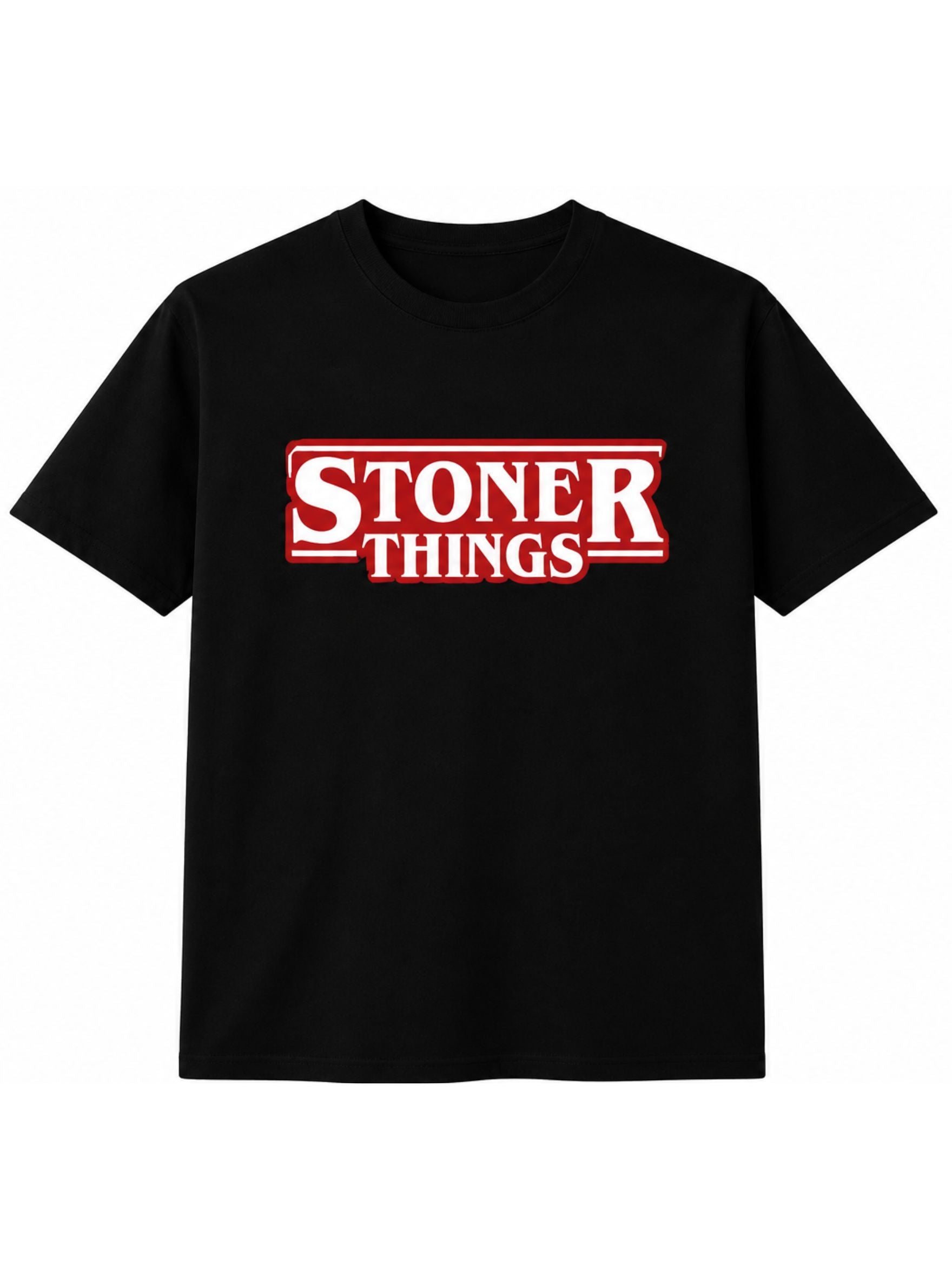 Stoner Things Printed Cotton T-Shirt