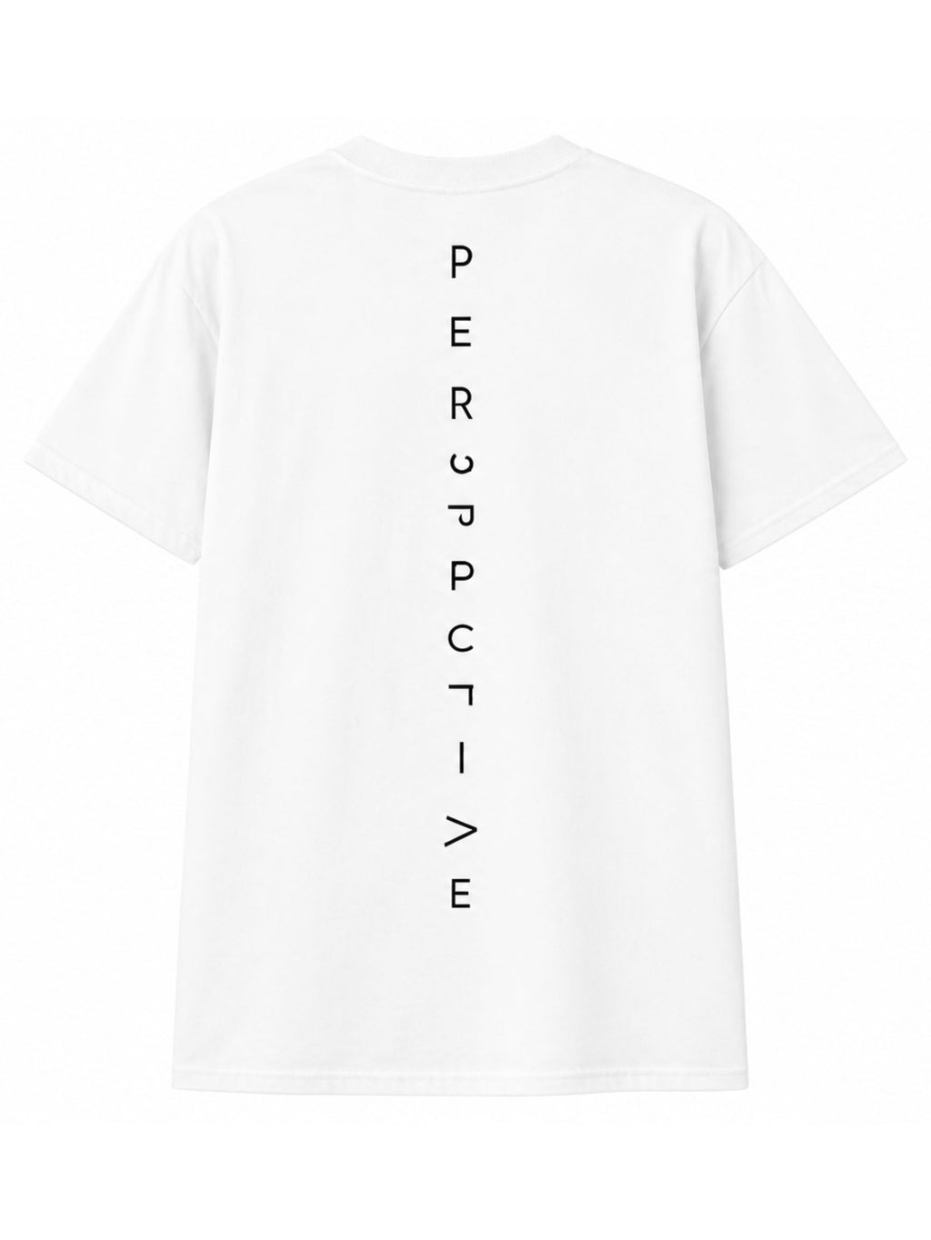 Perspective Printed Cotton T-Shirt