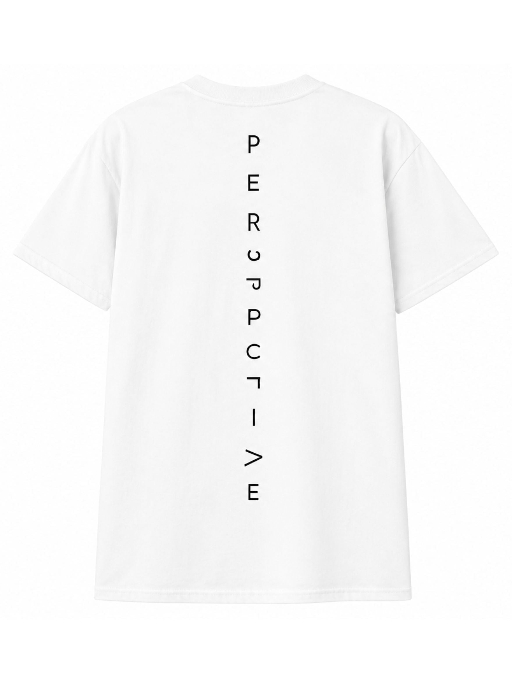 Perspective Printed Cotton T-Shirt