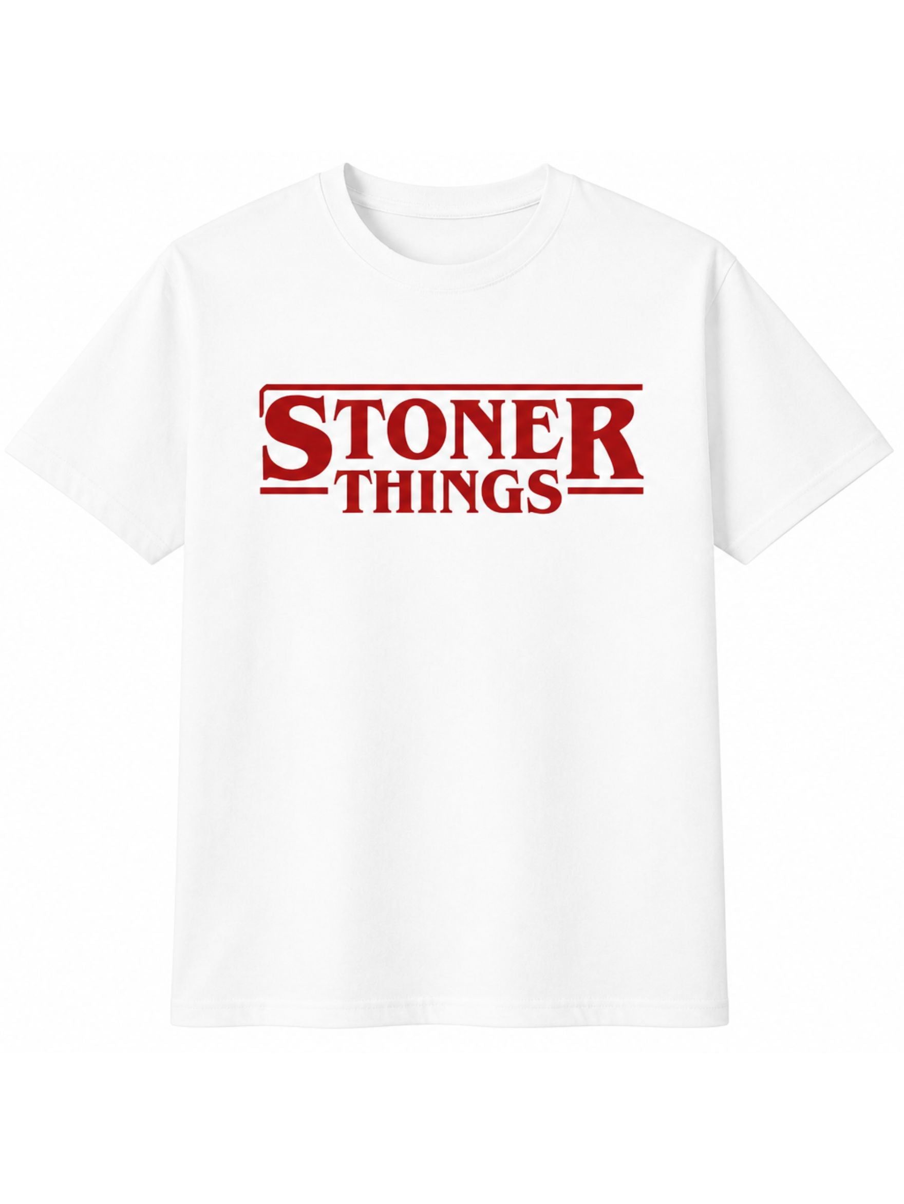 Stoner Things Printed Cotton T-Shirt