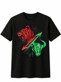 Bull vs Bear Trading Graphic T-Shirt