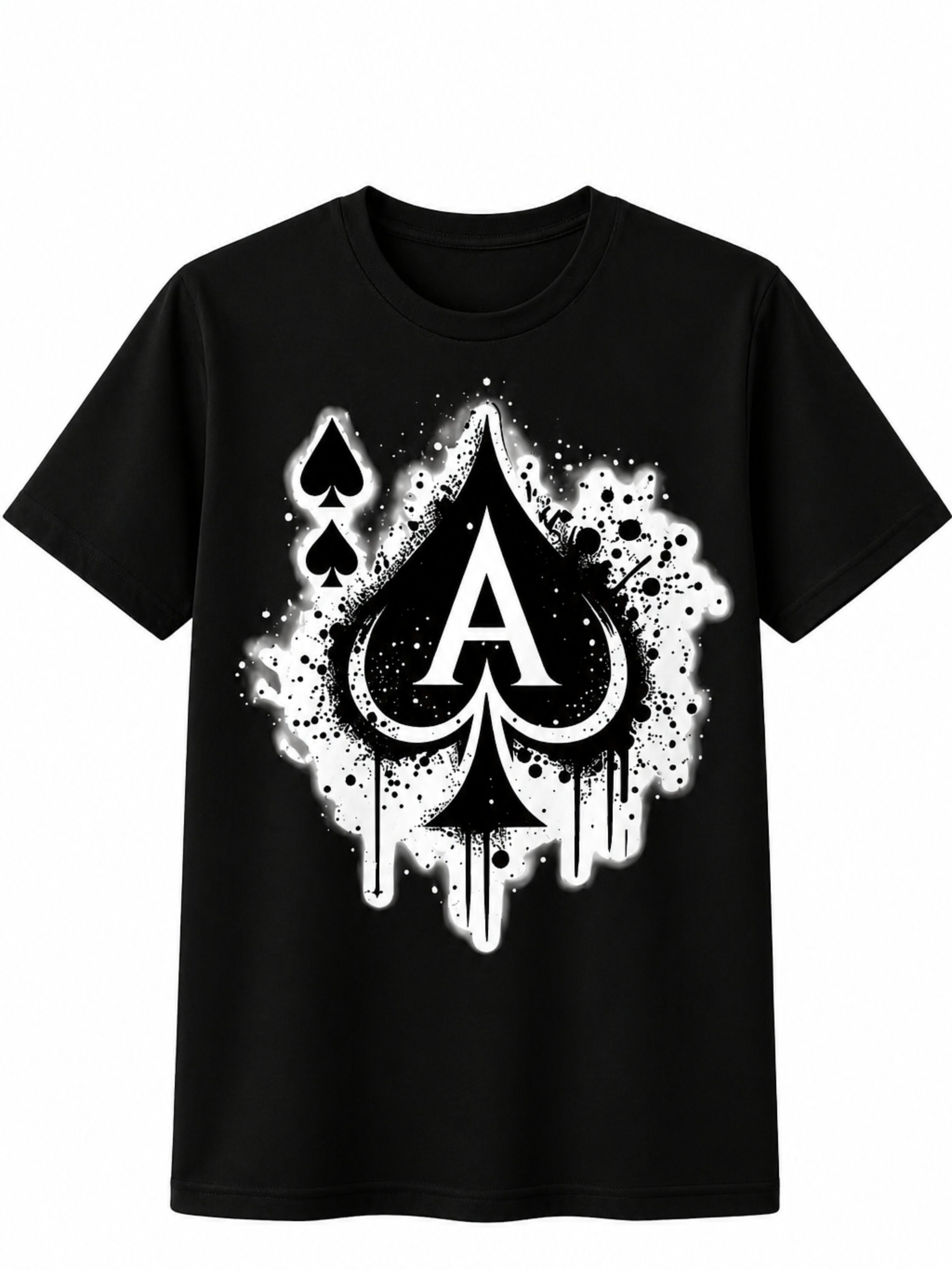 Ace Spade Graphic T-Shirt