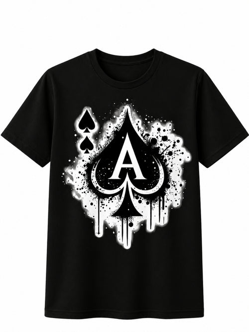 Ace Spade Graphic T-Shirt